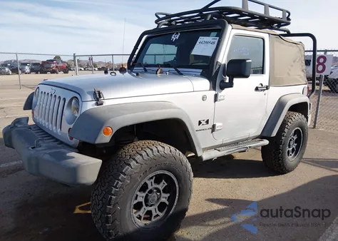 2009 Jeep Wrangler X из США, поврежденный, VIN 1J4FA24189L745803
